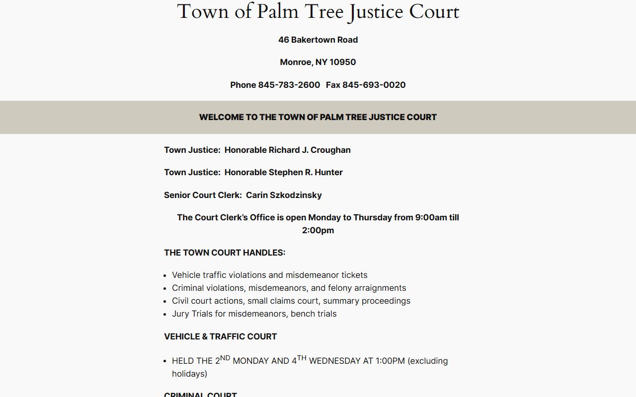 Court search portal relevant to Irondequoit people search