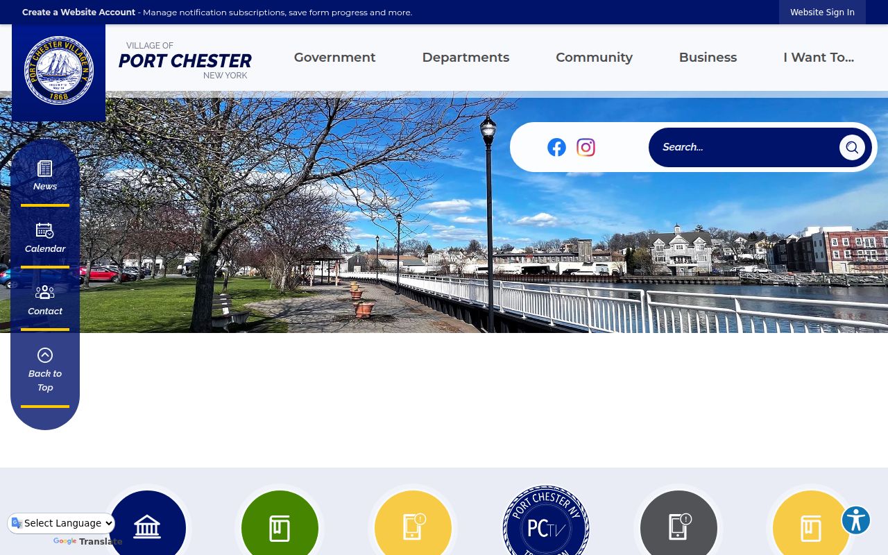 Village of Port Chester website relevant to Poughkeepsie people search