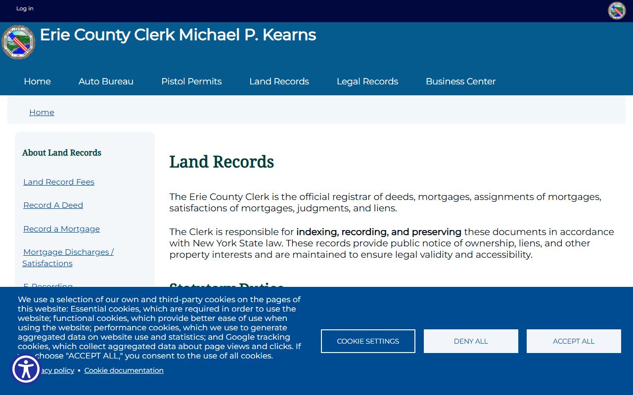 Land records search portal for Westchester County people search